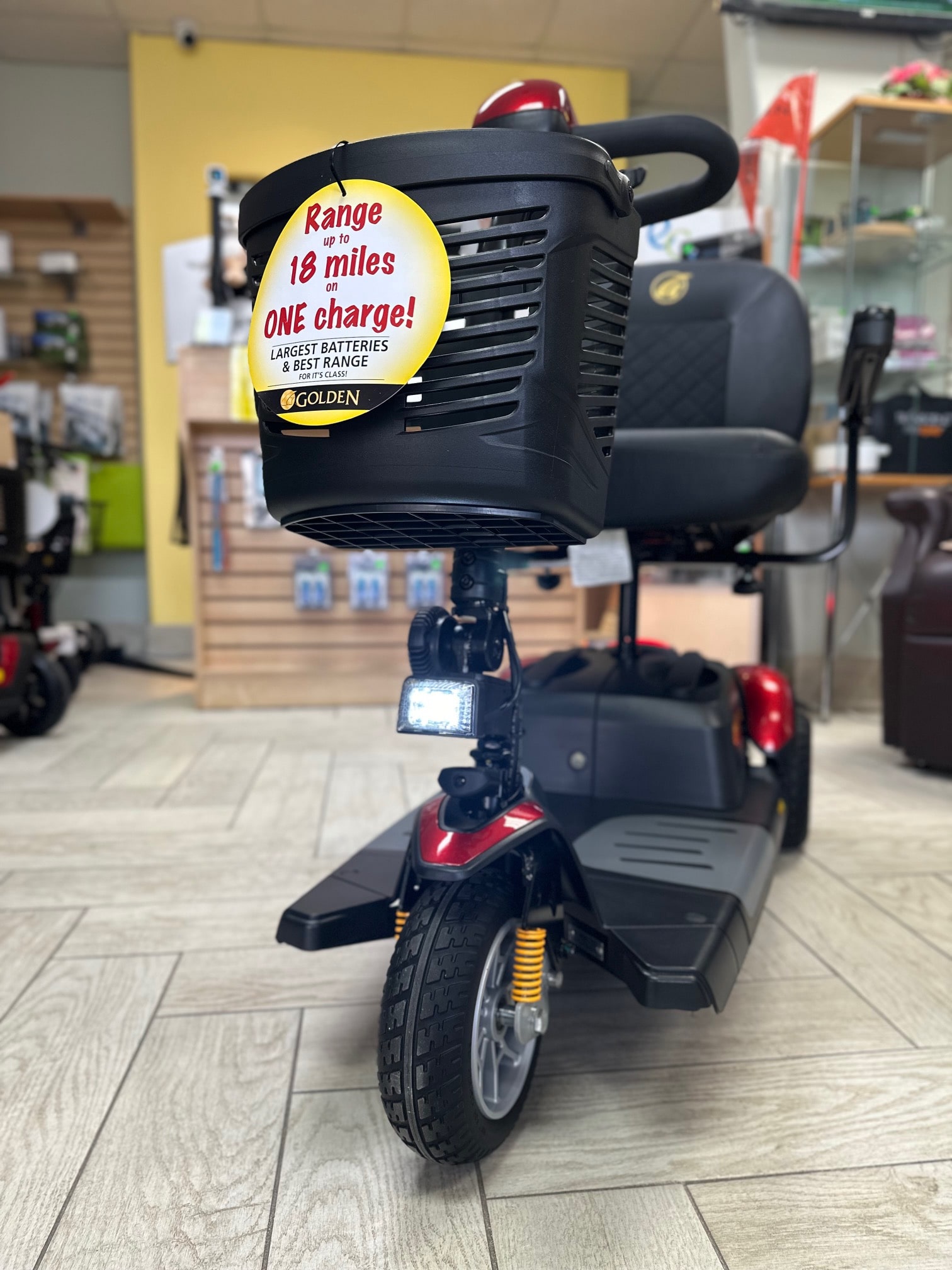 BuzzAround Extreme Full Size Portable Power Scooter-330 Lb Cap